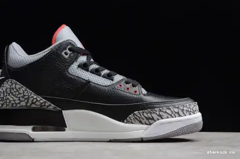 Cement AIR 3 Black 854262-001 Jordan (2018) 854262-001 Retro 0527
